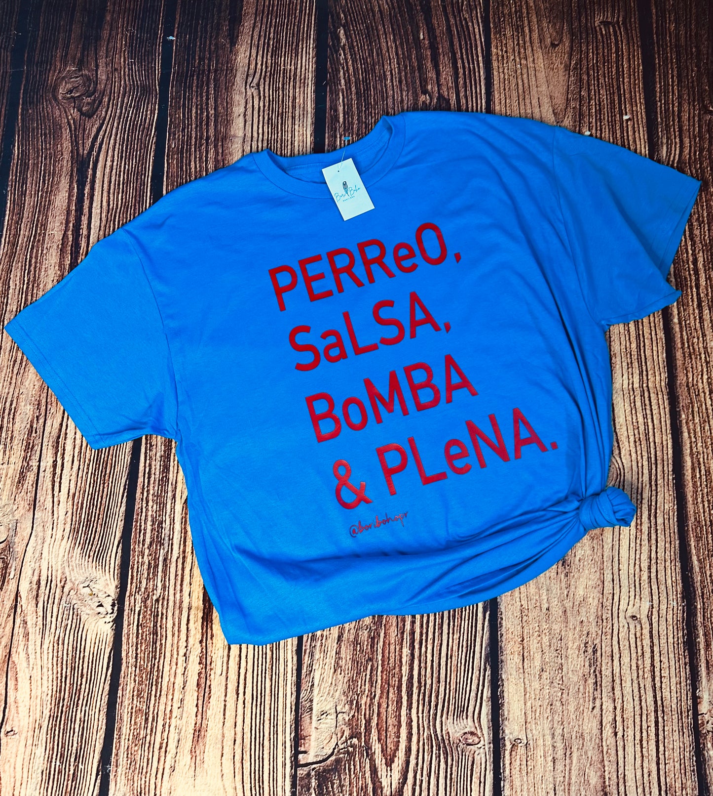 Perreo, Salsa, Bomba y Plena Shirt