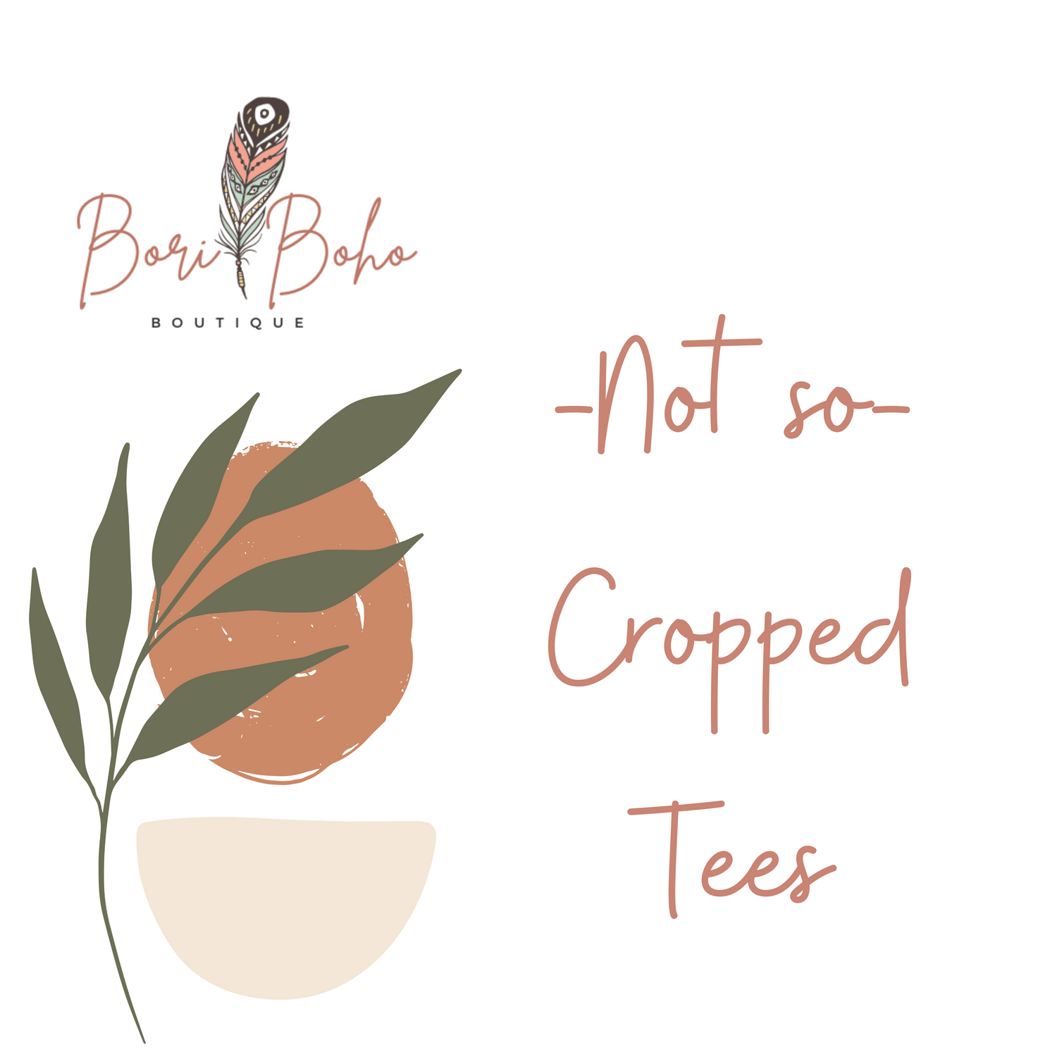 -Not so- Cropped Tees