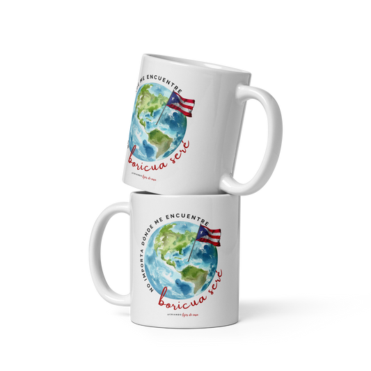 Boricua seré mug