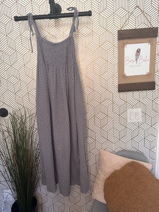 Slate Blue Carolina Dress