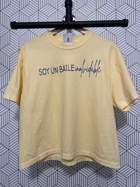 "Soy un Baile Inolvidable" -not so- Cropped Tee