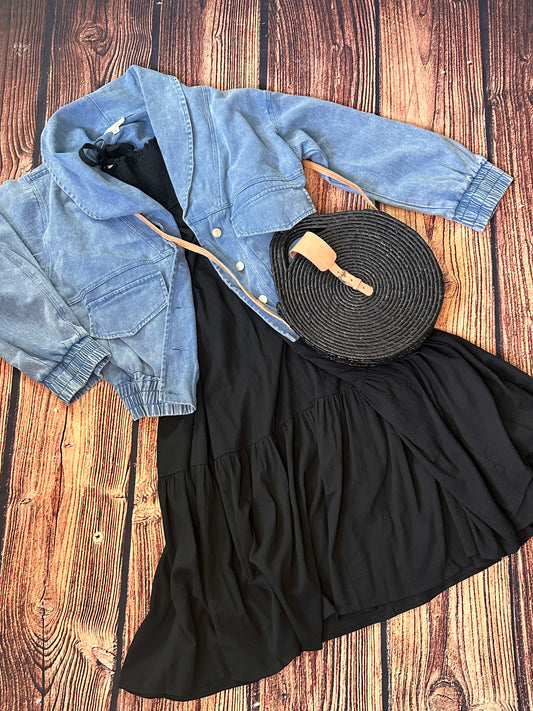 Chic Denim Blazer