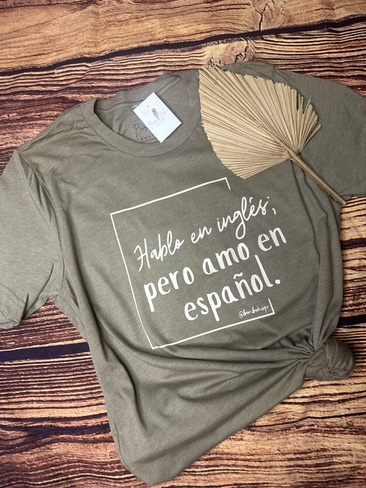 Amo en Español Shirt