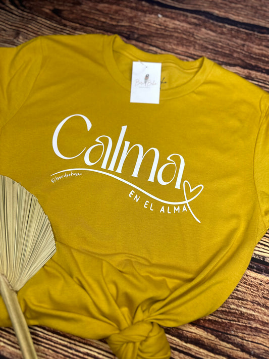 Calma en el alma t-shirt