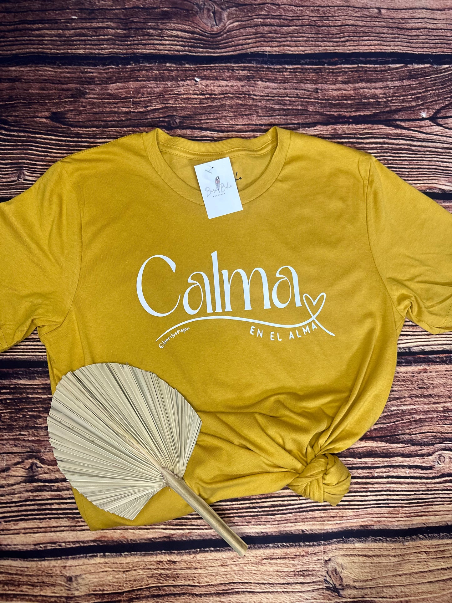 Calma en el alma t-shirt