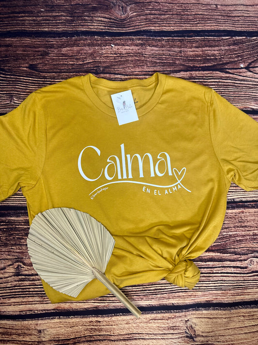Calma en el alma t-shirt