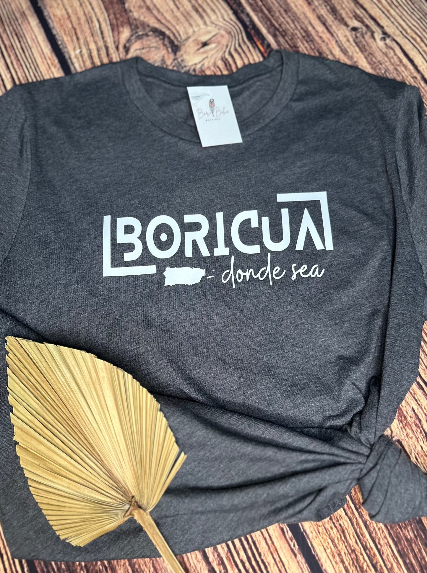 Boricua donde sea T-shirt