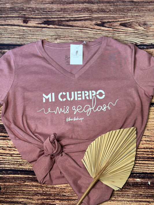 Mi Cuerpo...mis reglas T-shirt