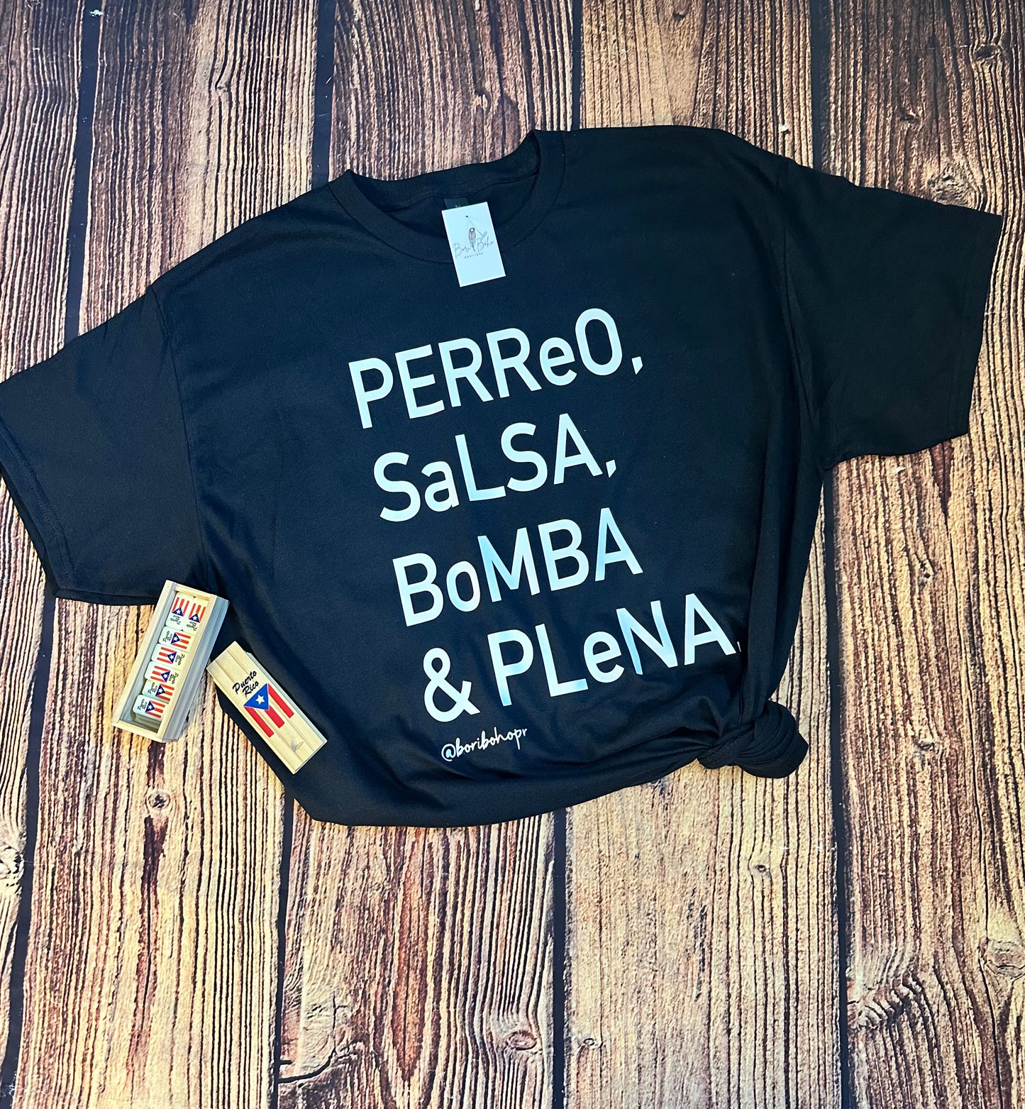 Perreo, Salsa, Bomba y Plena Shirt