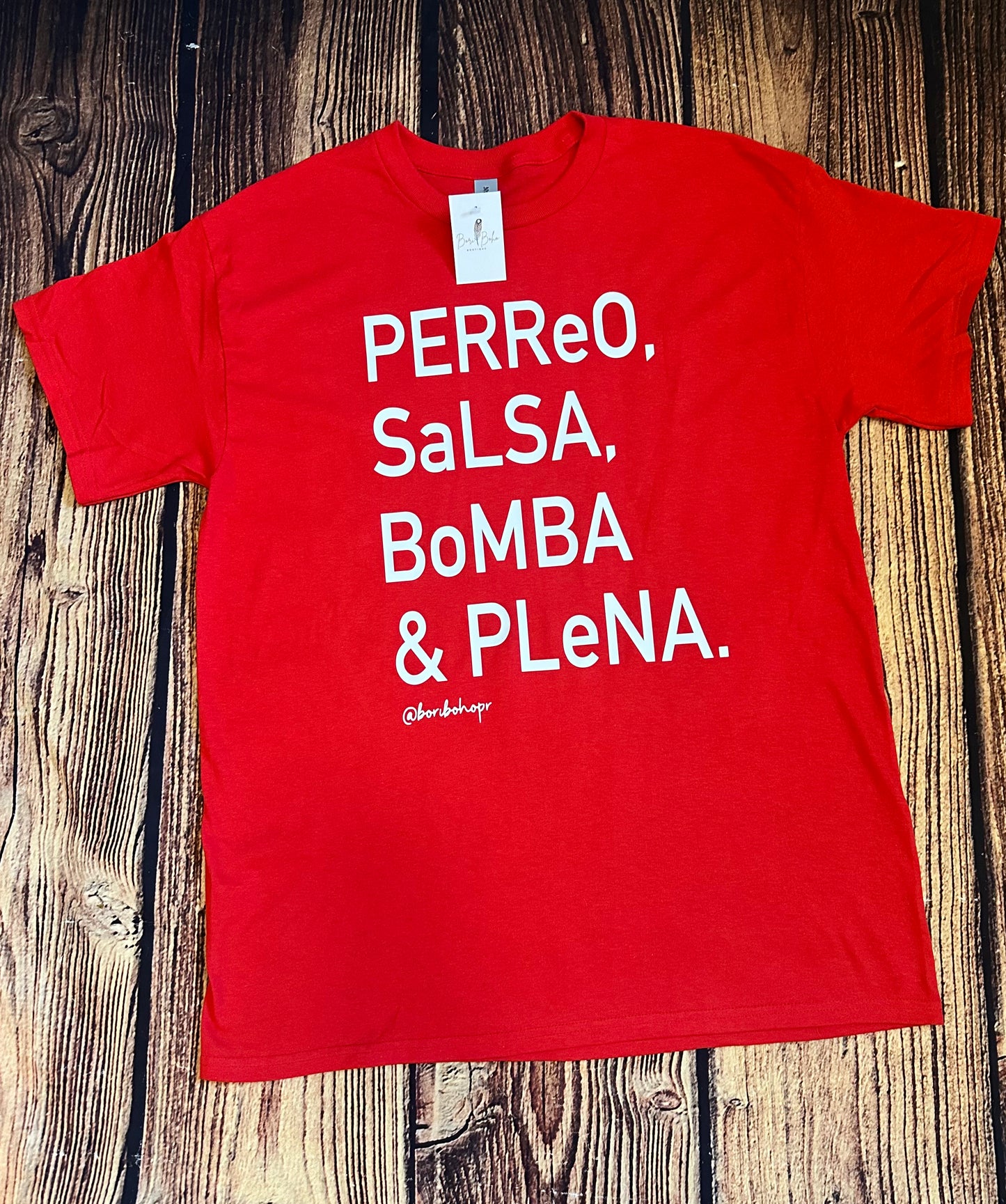 Perreo, Salsa, Bomba y Plena Shirt