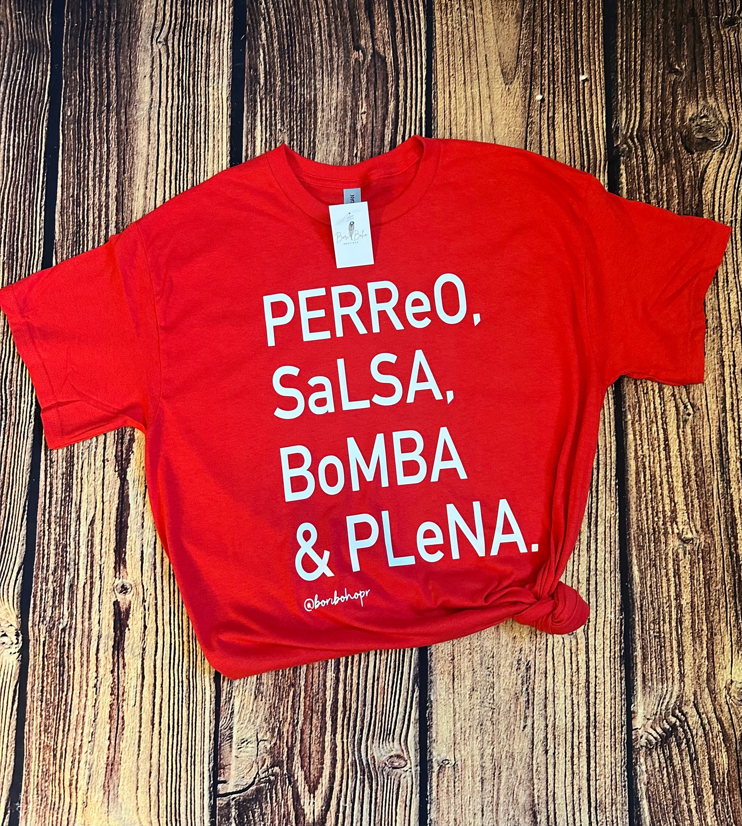 Perreo, Salsa, Bomba y Plena Shirt