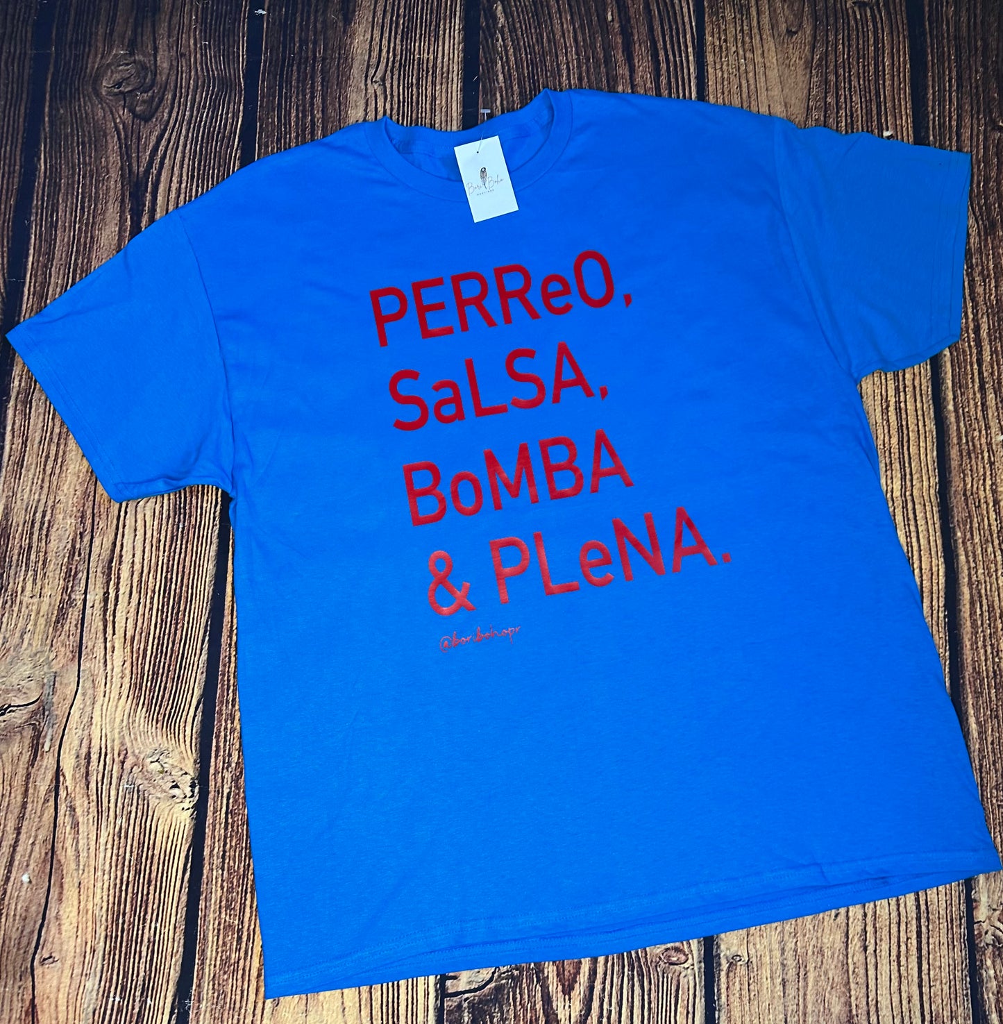 Perreo, Salsa, Bomba y Plena Shirt