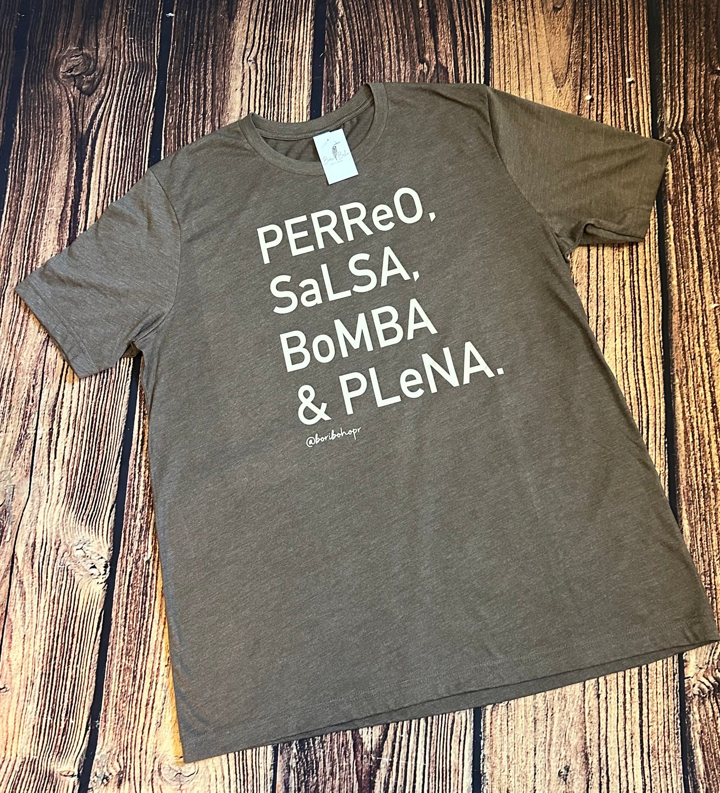 Perreo, Salsa, Bomba y Plena Shirt