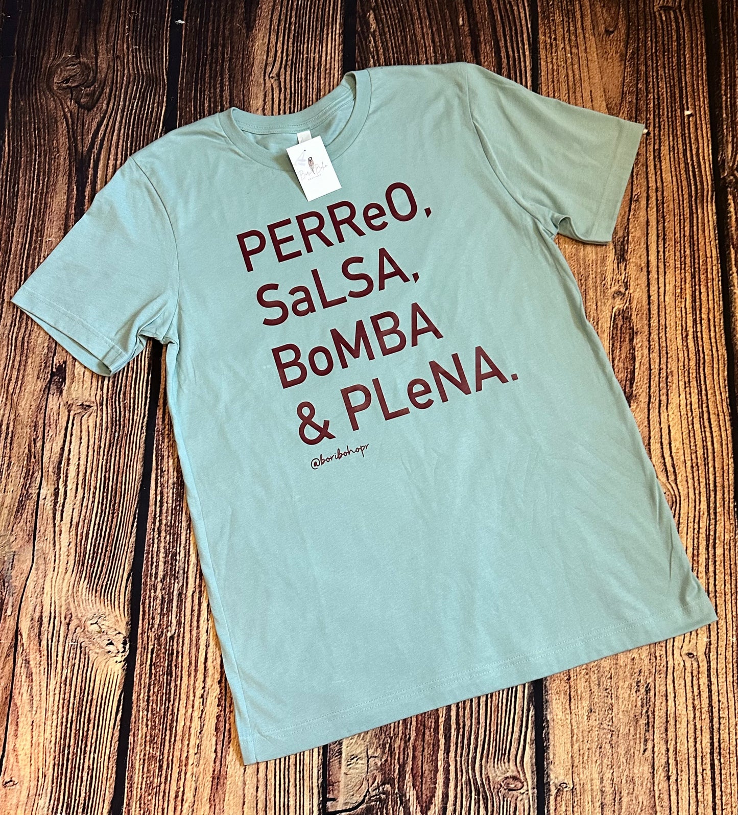 Perreo, Salsa, Bomba y Plena Shirt