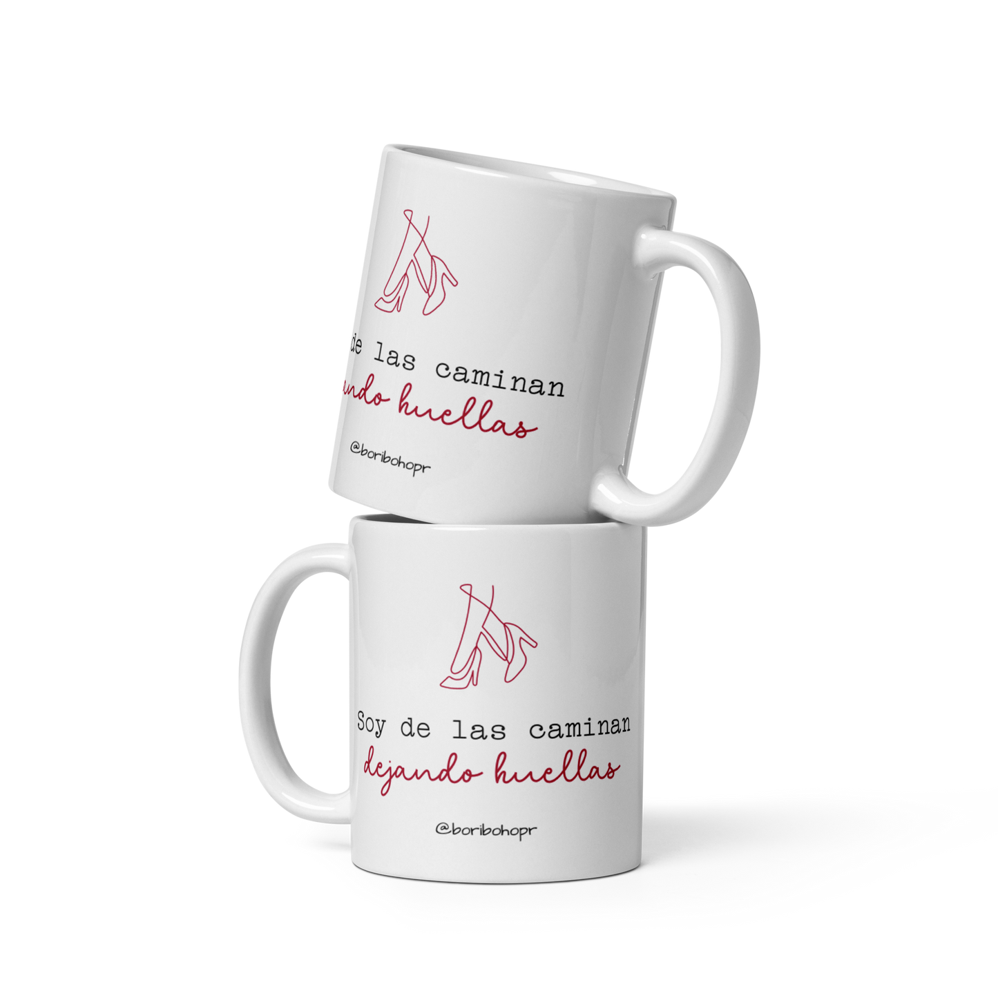 Dejando huellas mug