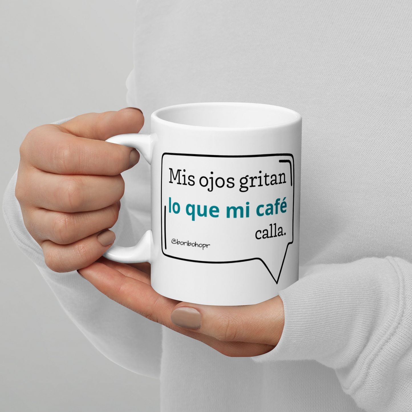 Mis ojos gritan mug