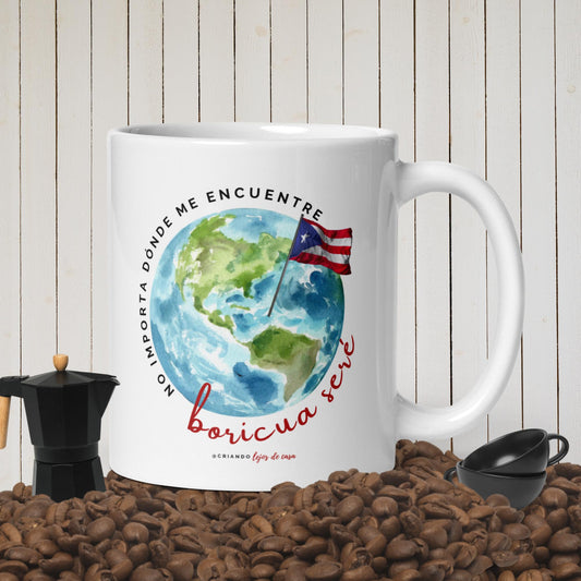 Boricua seré mug
