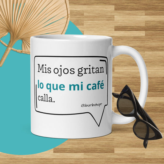 Mis ojos gritan mug